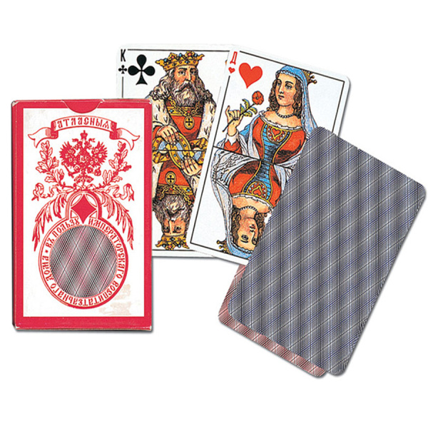 Карты игральные Standard Russian, 55 листов