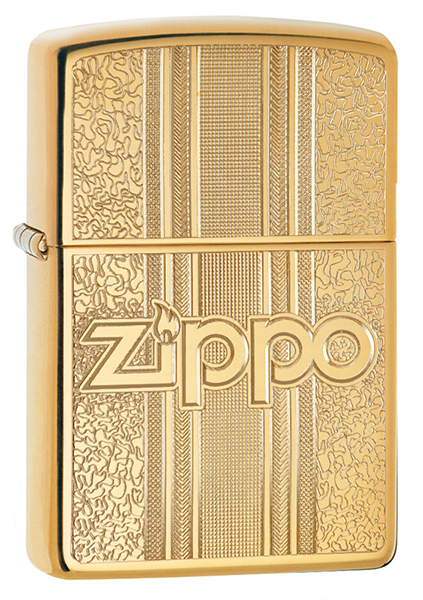 Зажигалка ZIPPO Pattern Design с покрытием High Polish Brass 29677