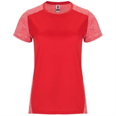 Спортивная футболка ZOLDER WOMAN женская, КРАСНЫЙ/ПЁСТРЫЙ КРАСНЫЙ S