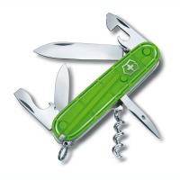 Набор Victorinox Color Twins зеленый (нож для овощей+ Spartan), лезвие 8 см, 12 функ