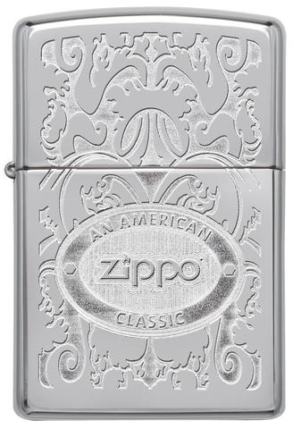 Зажигалка ZIPPO Crown Stamp™ с покрытием High Polish Chrome 24751