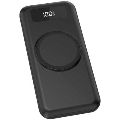 Внешний аккумулятор Authority с беспроводной зарядкой (5W), 10000 mAh, чёрный