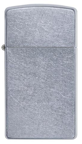 Зажигалка ZIPPO Slim® с покрытием Street Chrome™ 1607