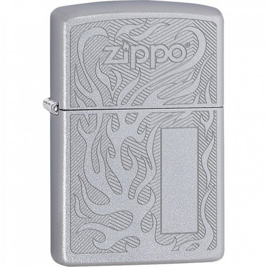 Зажигалка Zippo  Satin Chrome 29698