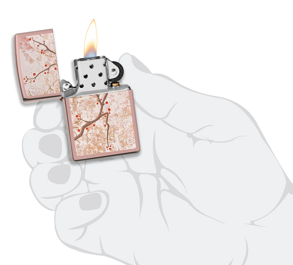 Зажигалка ZIPPO Eastern с покрытием High Polish Rose Gold 49486