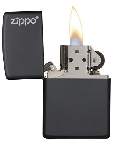 Зажигалка ZIPPO Classic с покрытием Black Matte 218ZL
