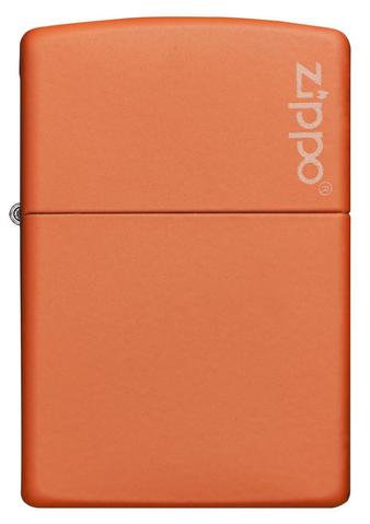 Зажигалка ZIPPO Classic с покрытием Orange Matte 231ZL