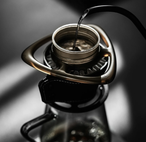 Насадка для равномерного пролива Rain Coffee Splitter чёрная