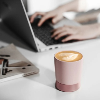 Чашка для кофе Cera Ceramic Cup 240 мл. розовая