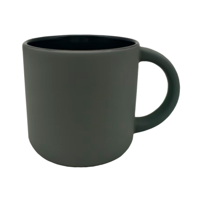 Кружка керамическая Dark Side, серая