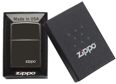 Зажигалка ZIPPO Classic с покрытием Ebony™ 24756ZL