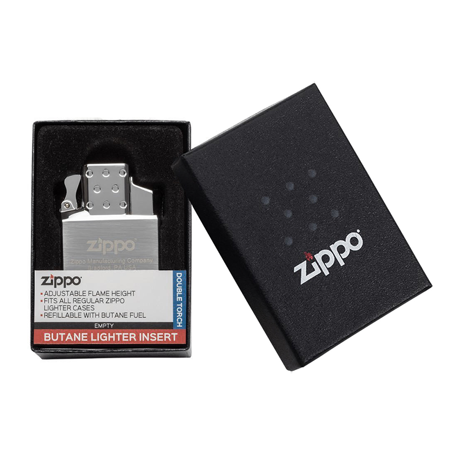 Газовый вставной блок для широкой зажигалки Zippo, одинарное пламя .