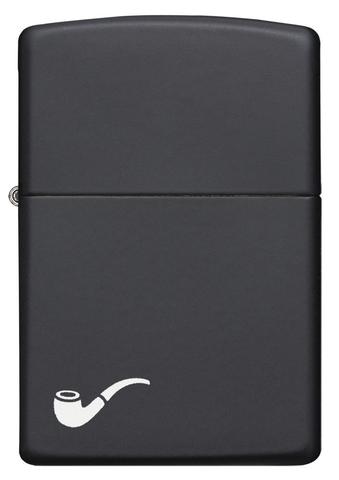Зажигалка для трубок ZIPPO Pipe с покрытием Black Matte 218PL