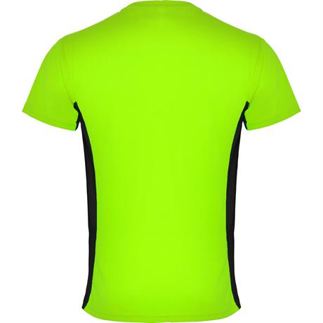 Спортивная футболка TOKYO мужская, ЛАЙМОВЫЙ/ЧЕРНЫЙ L