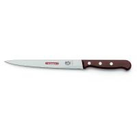 Нож Victorinox филейный рыбный, лезвие 18 см, дерево