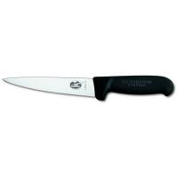 Нож Victorinox для разделки мяса, лезвие 20 см, черный