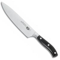 Нож Victorinox универсальный, кованый, лезвие 20 см, черный, GB