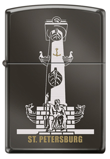 Зажигалка ZIPPO Ростральная колонна 150 ROSTRAL COLUMN
