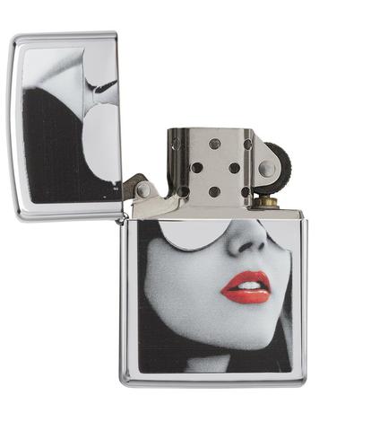 Зажигалка ZIPPO Gold Design с покрытием High Polish Chrome 28274