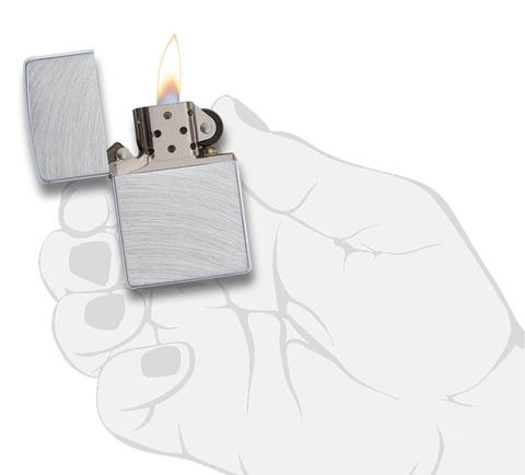 Зажигалка ZIPPO Classic с покрытием Chrome Arch 24647