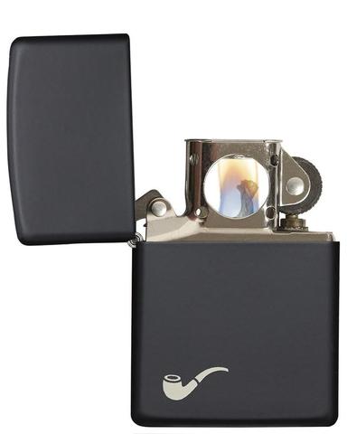 Зажигалка для трубок ZIPPO Pipe с покрытием Black Matte 218PL