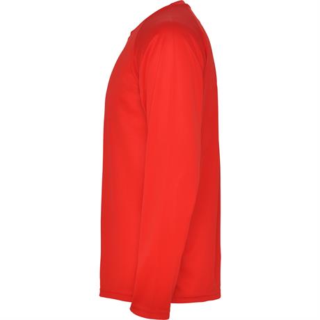 Спортивная футболка MONTECARLO L/S мужская, КРАСНЫЙ S