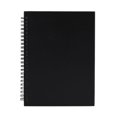 Блокнот на пружине VALLE, чёрный