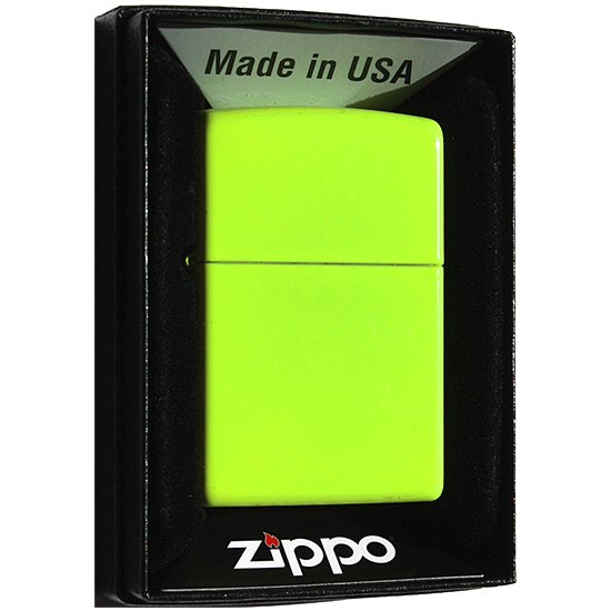 Зажигалка Zippo Neon Yellow