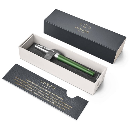 Ручка-роллер Parker Urban Premium Green CT
