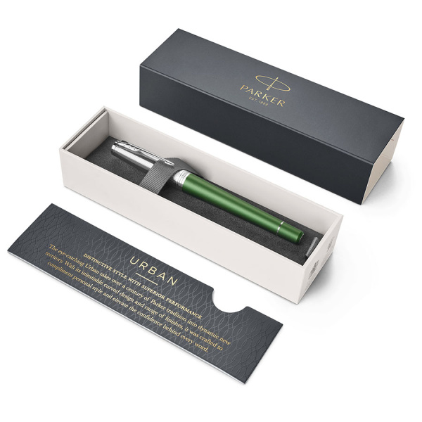 Ручка-роллер Parker Urban Premium Green CT