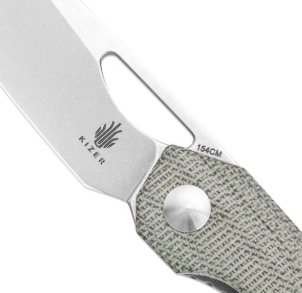 Складной нож Kizer Genie, рукоять Micarta
