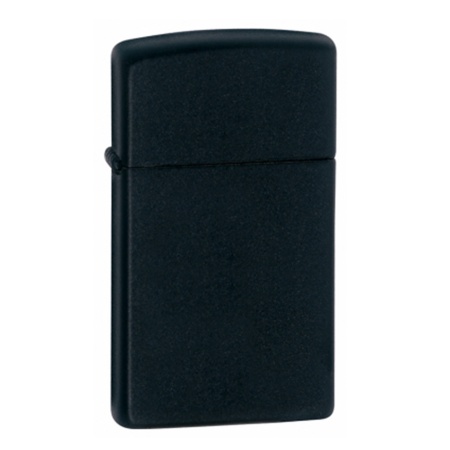 Зажигалка Zippo Slim / Black Matte
