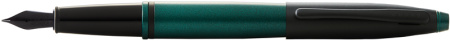 Перьевая ручка Cross Calais Matte Green and Black Lacquer AT0116-25MJ