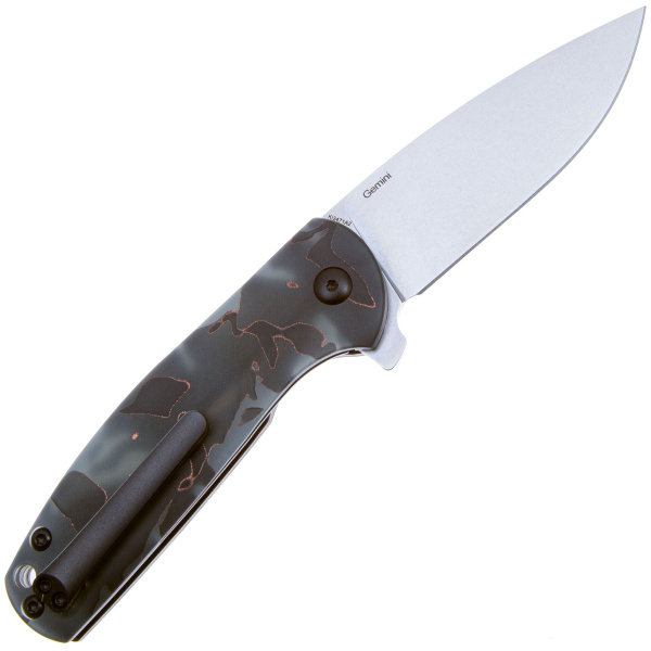 Складной нож Kizer S35VN Gemini, рукоять Raffir