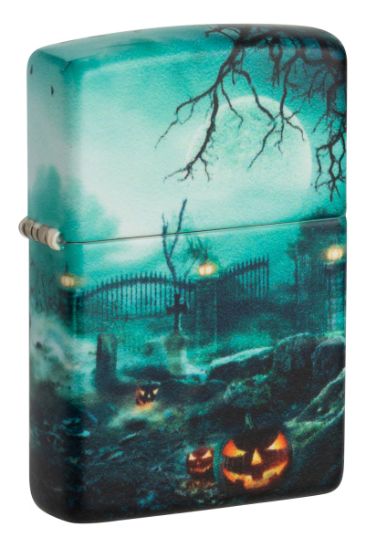 Зажигалка ZIPPO Graveyard с покрытием 540 Matte 48389