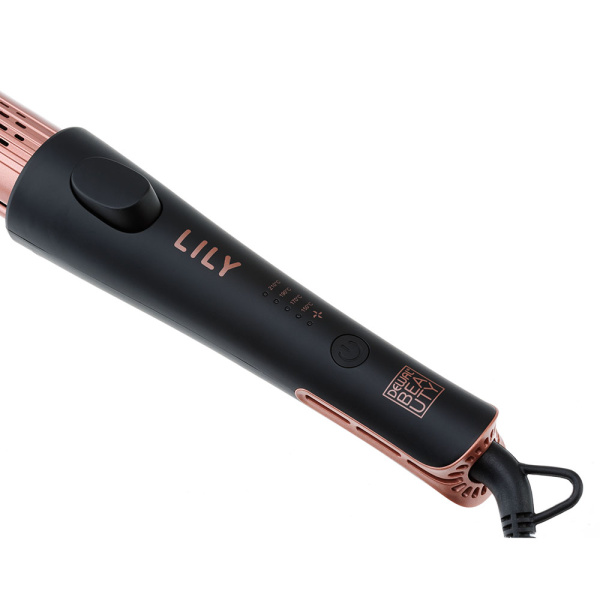 Щипцы-плойка 2-в-1 для волос DEWAL BEAUTY Lily HI2120-Black