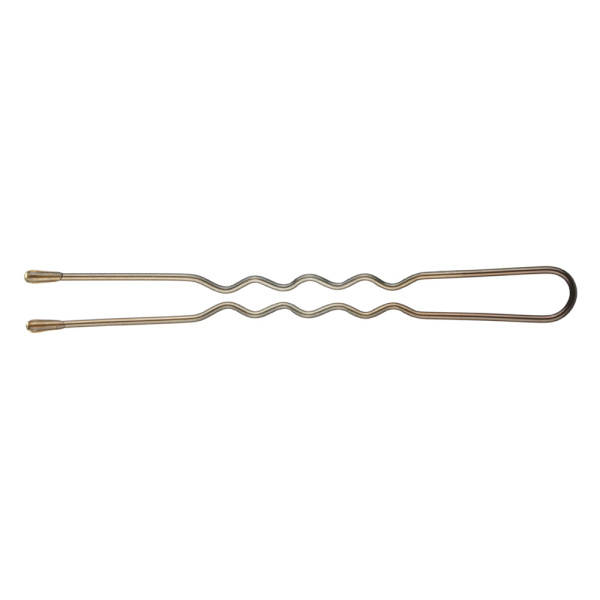 Шпильки Dewal Beauty волна 60мм (24 шт) бронза