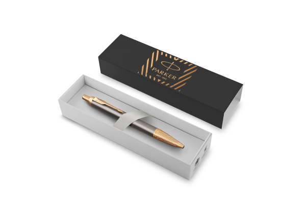 Ручка шариковая Parker IM Premium Pioneers K329, Arrow Grey GT