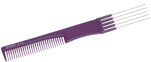 Расческа Dewal Beauty для начеса с металлическими зубцами DBFI6506