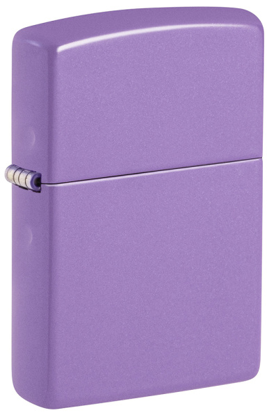 Зажигалка ZIPPO классическая с лавандовым матовым покрытием | Smoky Lavender Matte 46681