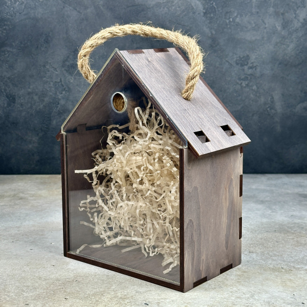 Подарочная коробка Домик