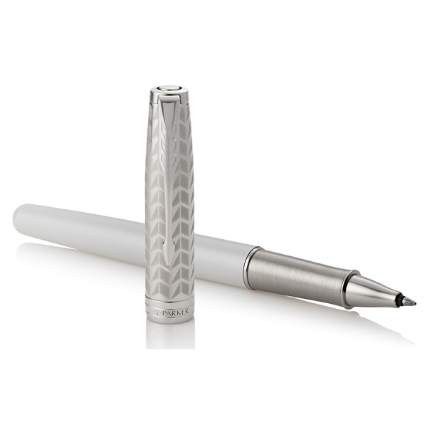 Ручка-роллер Parker Sonnet Metal & Pearl Lacquer CT