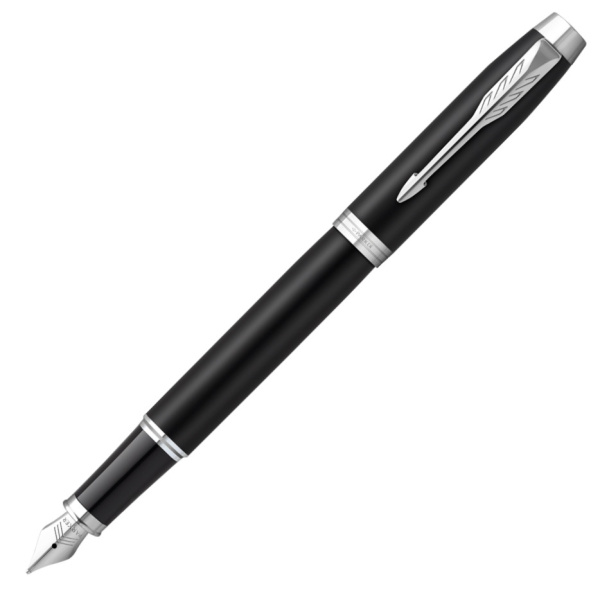 Ручка перьевая Parker IM Essential F319, Matte Black CT