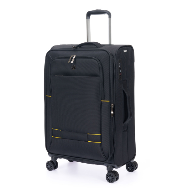 Чемодан TORBER Brosno T1901M-Black