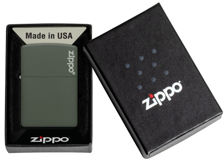 Зажигалка ZIPPO Green Matte 221ZL