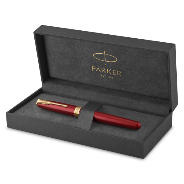 Перьевая ручка Parker Sonnet Core F539 LaqRed GT, F