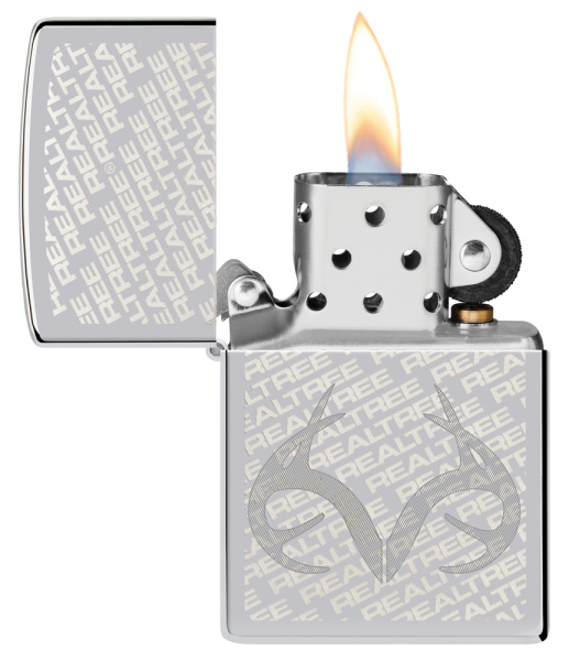 Зажигалка ZIPPO Reatree® с покрытием High Polish Chrome 48751