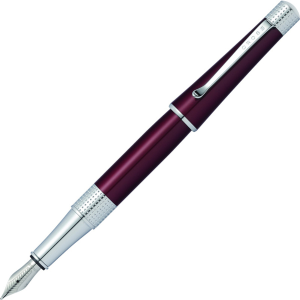 Ручка перьевая Cross BEVERLY-RED LACQUER CT