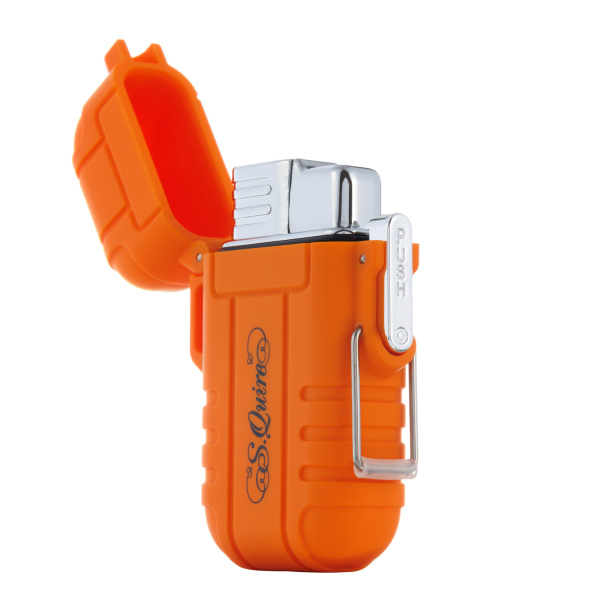 Зажигалка S.Quire газовая FL012-Orange
