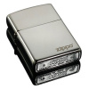 Зажигалка Zippo Black Ice W/Zippo Logo